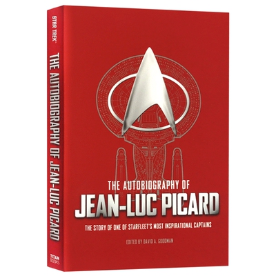 让卢克皮卡德传记 星际迷航主角 英文原版 The Autobiography of Jean-Luc Picard 英文版人物传记 舰长皮卡德 Star Trek 进口书籍