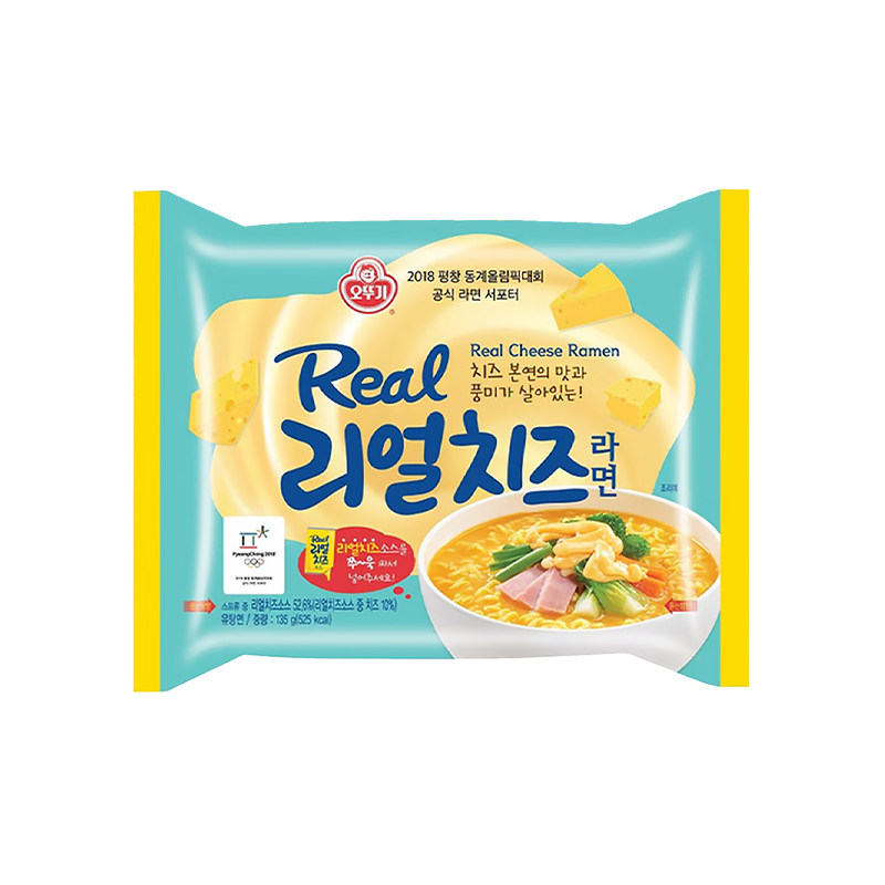 不倒翁特浓芝士拉面速食韩国进口