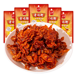 志辉素鸡翅辣条新品变态鞋底辣条爆辣超辣麻辣儿时零食豆制品辣片