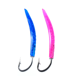 拖钓弓角6-10cm 拖马鲛假饵烟仔水面拖钓用米诺水老鼠拖鞋飞机