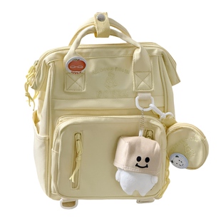 胡子鸡仔可爱少女学生小书包女韩版休闲百搭手提双肩包迷你小背包