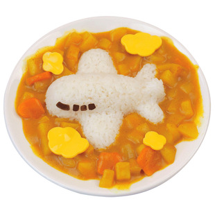 新品上市 小飞机饭团 交通工具系列 米饭模具飞机饭团模具 带压板