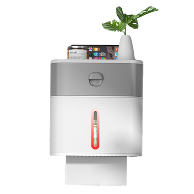 免打孔创意防水纸巾架厕纸盒