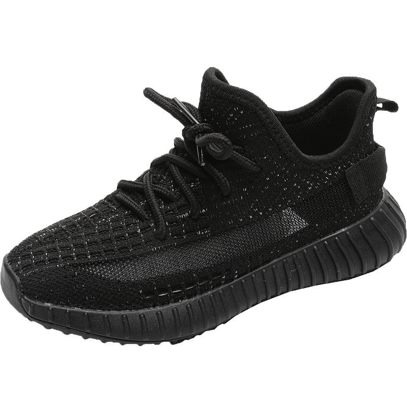 abckids童鞋儿童春季运动鞋2023新款男童飞织网鞋女童时尚椰子鞋