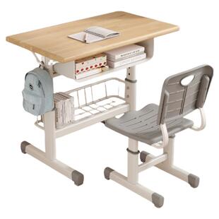 学校课桌椅家用写字桌儿童书桌初中学生教室桌椅辅导培训班免安装