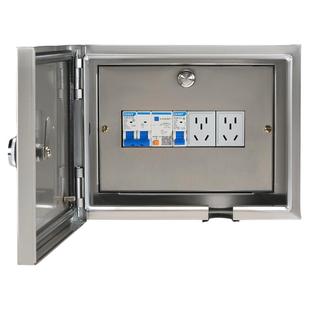 不锈钢配电箱室外空箱充电桩保护箱室外工业开关箱工地防水充电箱