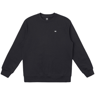 Lee25秋冬新品舒适版圆领小Logo贴布男长袖卫衣休闲LMT010832204