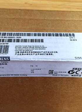议价6AV6643-0AA01/0BA01/0CB01/0CB01/0CD01-1AX0/1AX1/1AX2触控