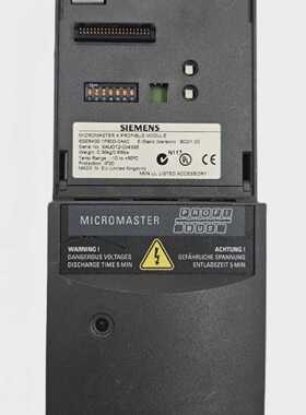 SIEMENS 6SE6400-1PB00-0AA0 MICROMASTER 4 PROFIBUS MODULE [FA
