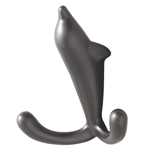 北欧风格挂钩免打孔海豚造型挂衣钩衣服进门玄关入户挂衣架挂墙壁