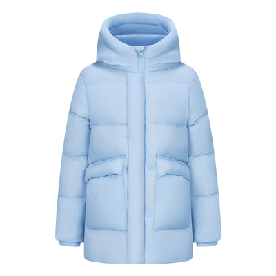 红豆儿童羽绒服中长款