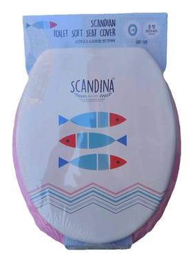 韩国进口 SCANDINA加厚加长成人儿童俩用坐便圈马桶盖V 形