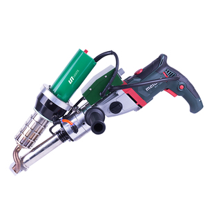 莱斯特挤出式塑料焊枪pp水箱防腐设备通风管道土工膜修补挤压焊机