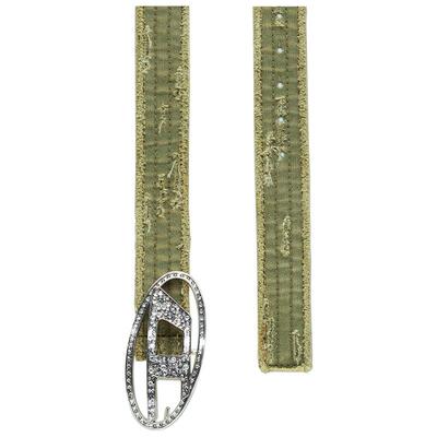 Diesel新款做旧牛仔腰带