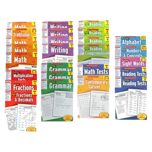 学乐成功系列 Captivate Educate系列 Adventure in Writing  Reading阅读 Sight Words常见字 英文原版小学生家庭练习册