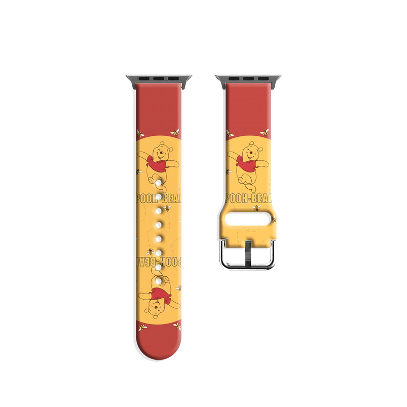 小熊维尼适用Appleiwatchs11/10苹果手表表带SE不锈钢TPUs9/8/7