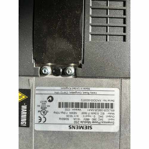 议价变频器6SL32250BE255AA1适用