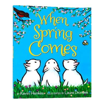 春天来临时 When Spring Comes 英文原版绘本 儿童英语故事图画书凯迪克奖作者新作 Kevin Henkes 幼儿园自然教育必读精美插画