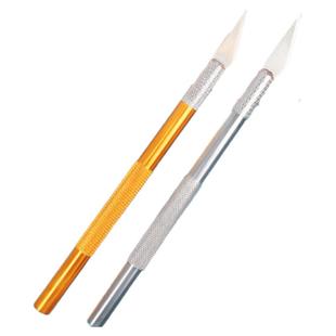 美工刀笔刀手账diy手工裁纸切割剪纸木雕刻学生美术橡皮章可爱少女小清新垫板专用工具刀片套装6色手帐小刻刀