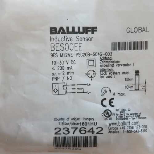 议价原装正品BALLUFF巴鲁夫BES M12ME-PSC20B-S04G-003 BES00EE