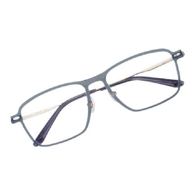 精工时尚方框复古男女通用眼镜架