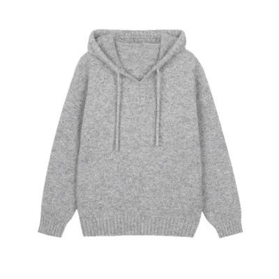 宽松针织衫INXX男女情侣连帽毛衣