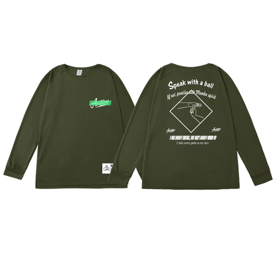 andtime长袖潮男美式冰凉2.0