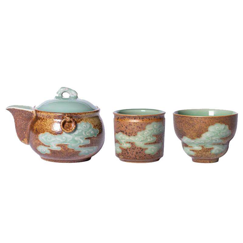 【官方正品】一壶两杯旅行茶具