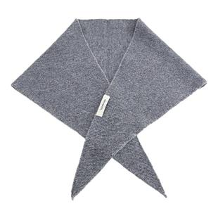 德芬妲头巾女法式复古纯羊毛三角巾北欧风秋冬百搭保暖护颈披肩