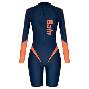 BE范德安MIX系列2025 连体泳衣连身冲浪长袖保守塑身显瘦防晒速干