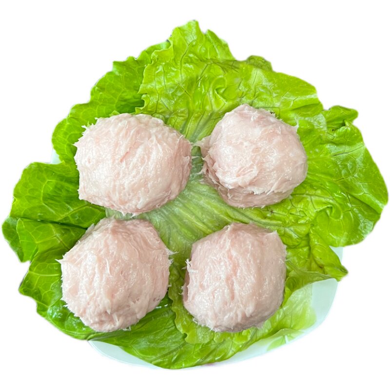 潮汕新鲜猪肉滑肉饼肉羹饺子馅