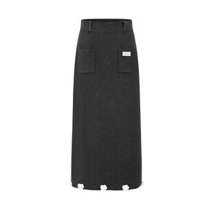 SHRO ENROCoisini  女士秋季羊毛口袋针织裙银泰百货精品 301469