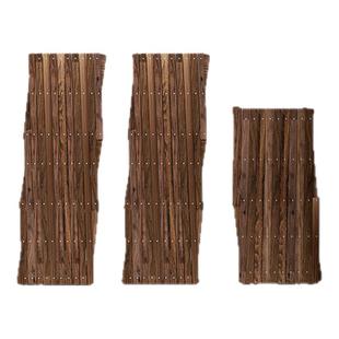 防腐木围栏栅栏户外花园篱笆爬藤架网格庭院阳台墙面装饰围墙栅栏