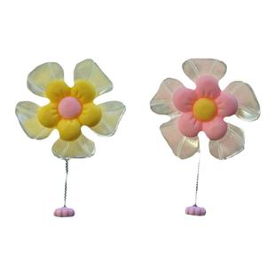 车载摇头花朵摆件仪表台汽车内饰品网红创意装饰用品大全2025新款