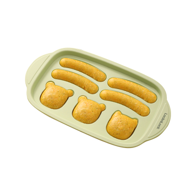 乐扣乐扣卡通安全硅胶辅食模具