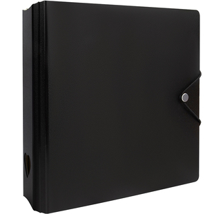 米卡原神小卡卡册九宫格芙宁娜高颜值明星名片盲盒收纳藏册活页大容量黑色空白卡本册儿童游戏闪卡片薄收集册