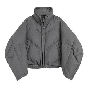 西町村屋极简立领羽绒服女装冬季新款气质百搭短款外套XH9D10002