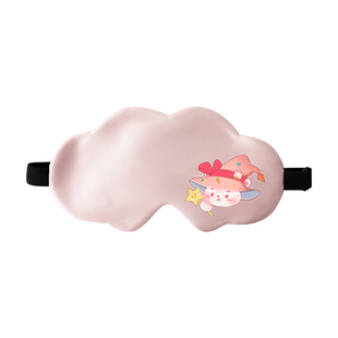 米度狗儿童真丝眼罩遮光睡眠睡觉专用青少年男女童可爱小学生午睡
