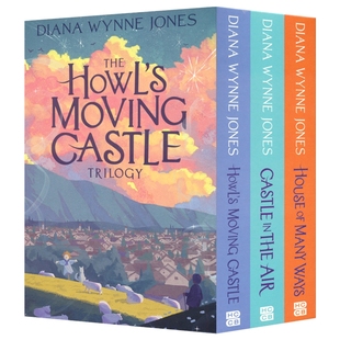 The Howl's Moving Castle Trilogy 哈尔的移动城堡三部曲 空中城堡 迷宫之屋 章节小说 英语课外读物 英文原版进口儿童图书