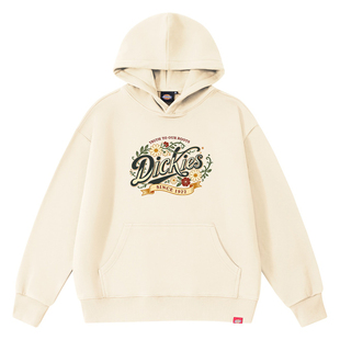 Dickies连帽卫衣男女2026新款秋迪克斯美式宽松版型长袖耐磨上衣