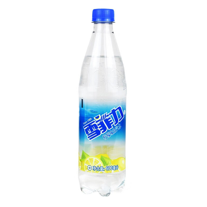 雪菲力盐汽水600ml*24瓶整箱饮品柠檬碳酸气泡水饮料