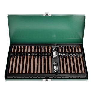 内六角批头扳手套装电动扳手套筒工具全套梅花型星批组套汽修工具