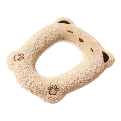 冬季加厚加绒马桶坐垫