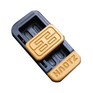 HAOTZ解压机械推牌EDC玩具推钮叮叮解压玩具黑科技潮玩减压玩具