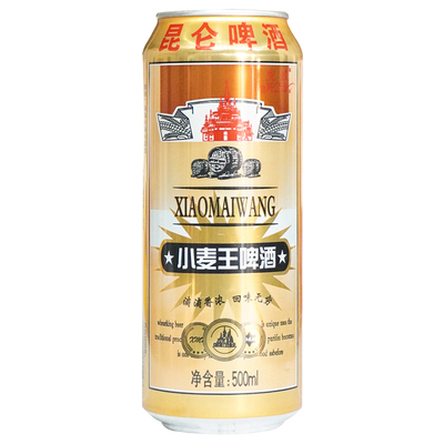 昆仑虎威小麦王啤酒500ml*9罐装