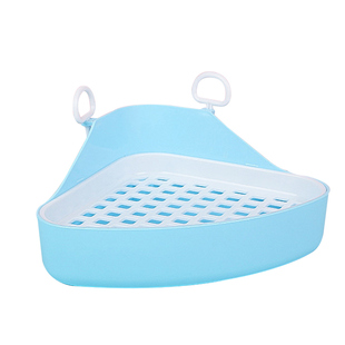 兔子厕所尿盆便盆宠物兔兔龙猫荷兰猪豚鼠花枝鼠夏天三角厕所防翻