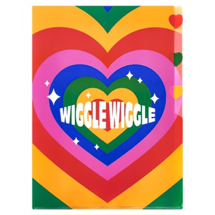 wiggle wiggle文具收纳袋考试资料文件袋办公学习资料整理资料夹