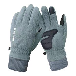 哈尔滨雪乡东北保暖打雪仗手套男女加绒加厚骑行冬季触屏防水防寒