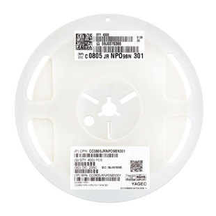 原装 0805贴片电容 300pF(301) ±5% 50V NP0 CC0805JRNPO9BN301