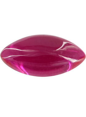 马眼平底素面合成红宝石5#红刚玉